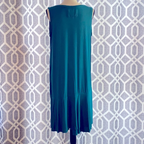 EUC Westbound Size Large Midi Shift Dress w/Ruffle - Picture 2 of 4